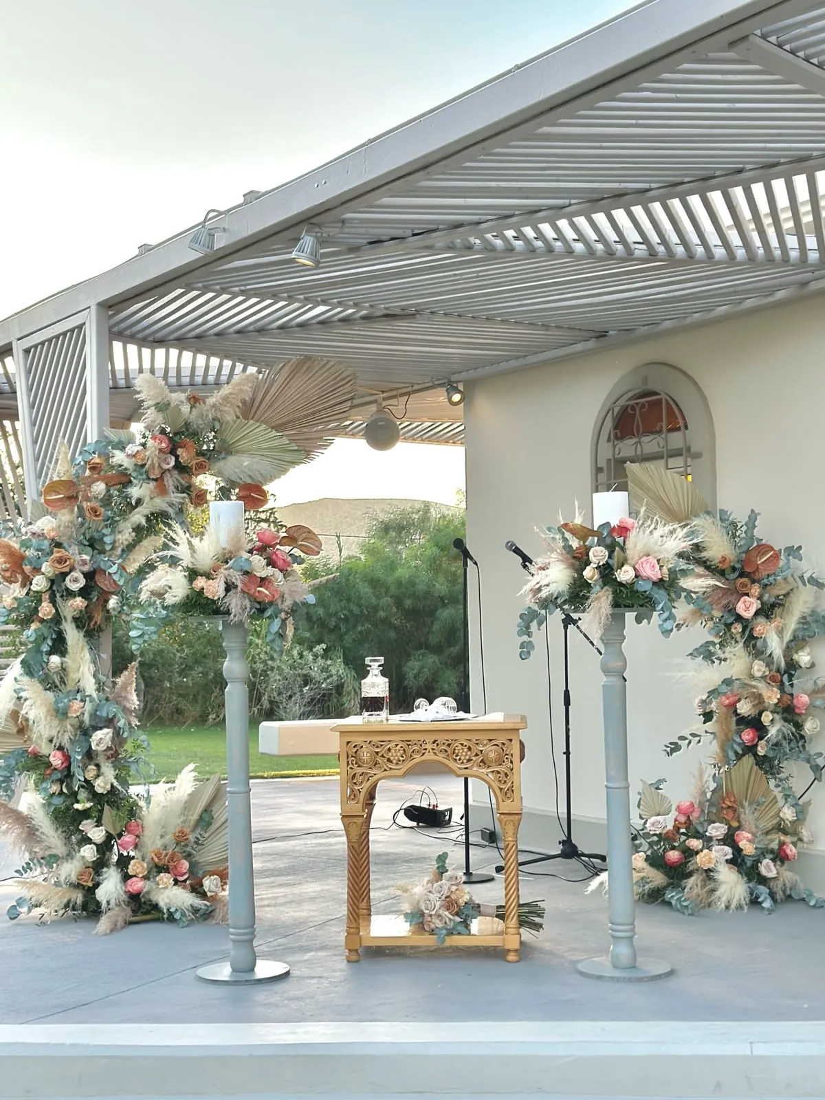 Floral Ceremony Arch