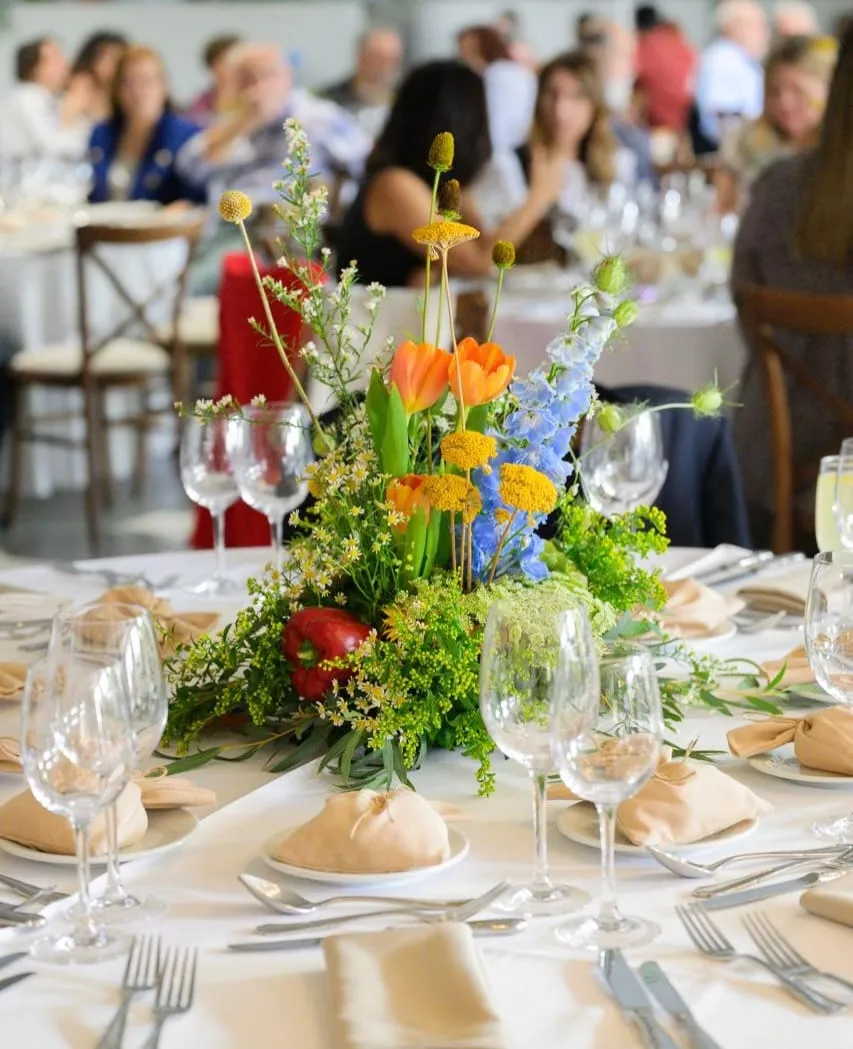 Blue & Citrus Table