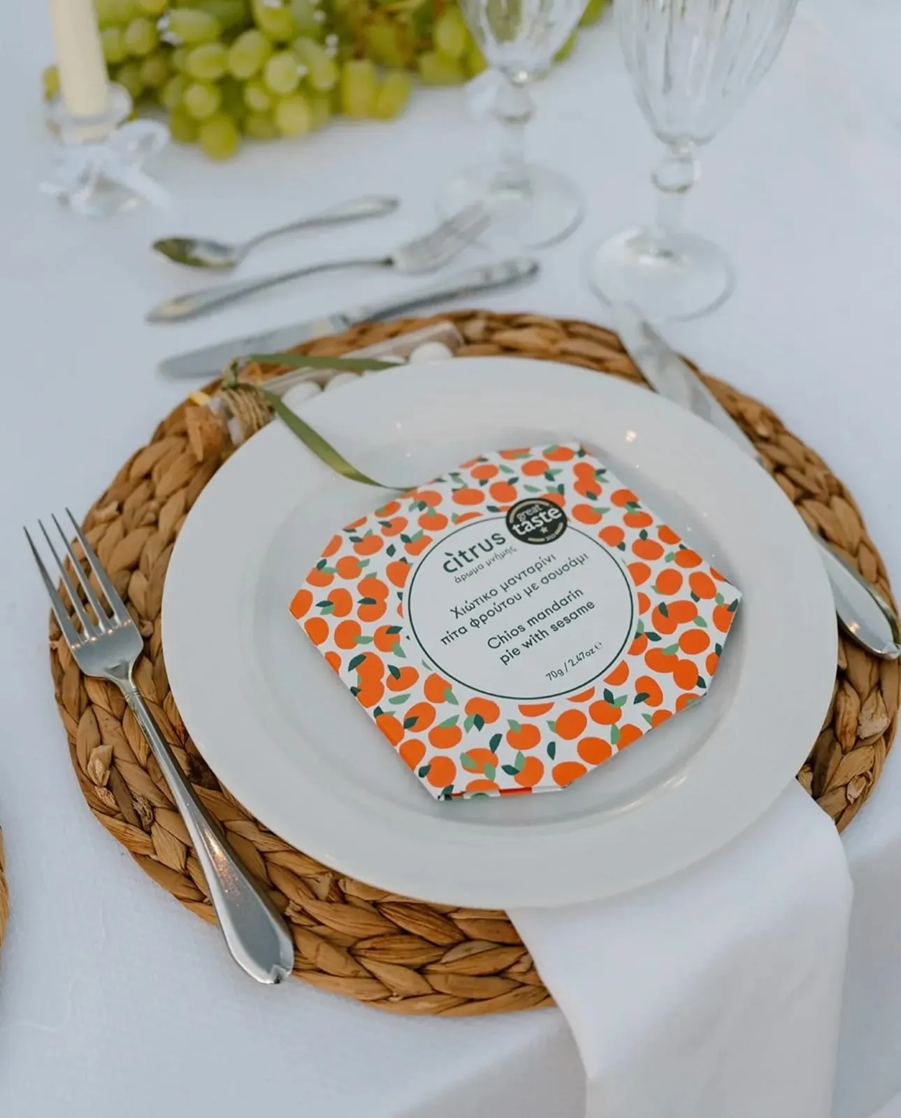 Citrus Place Setting