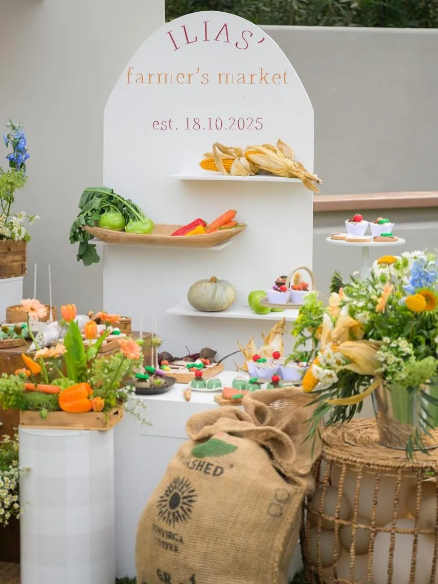Farmers' Market Display